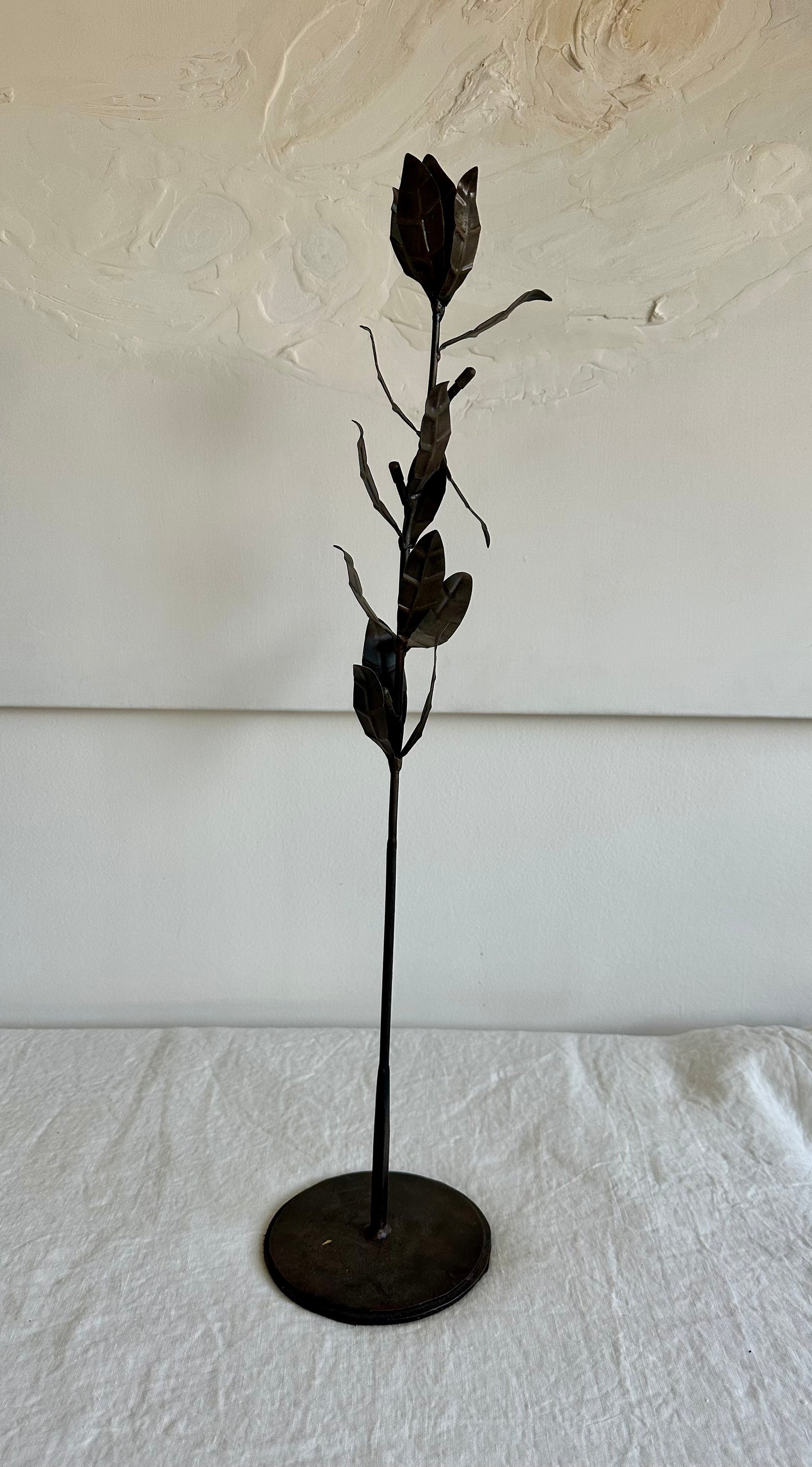 Floral Bronze Sculpture