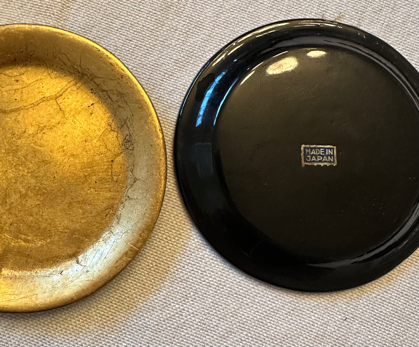 Vintage Japanese Laquer Coasters