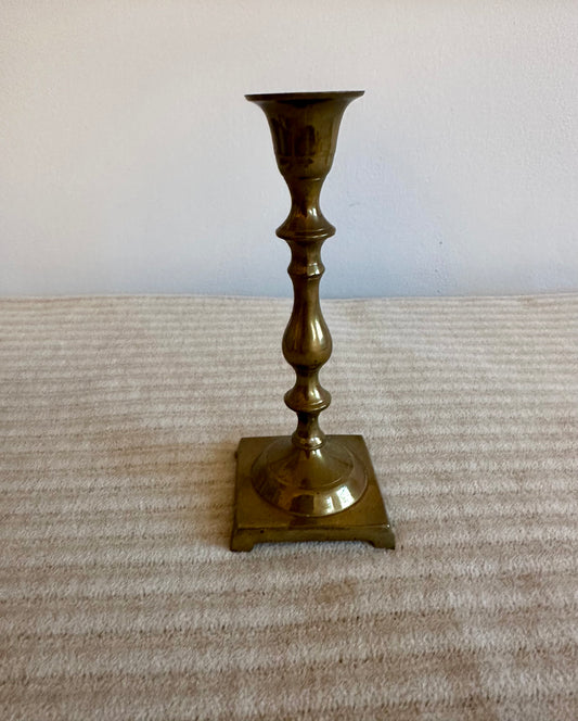 7" Brass Candlestick