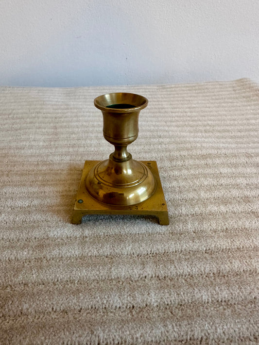 3" Brass Candlestick