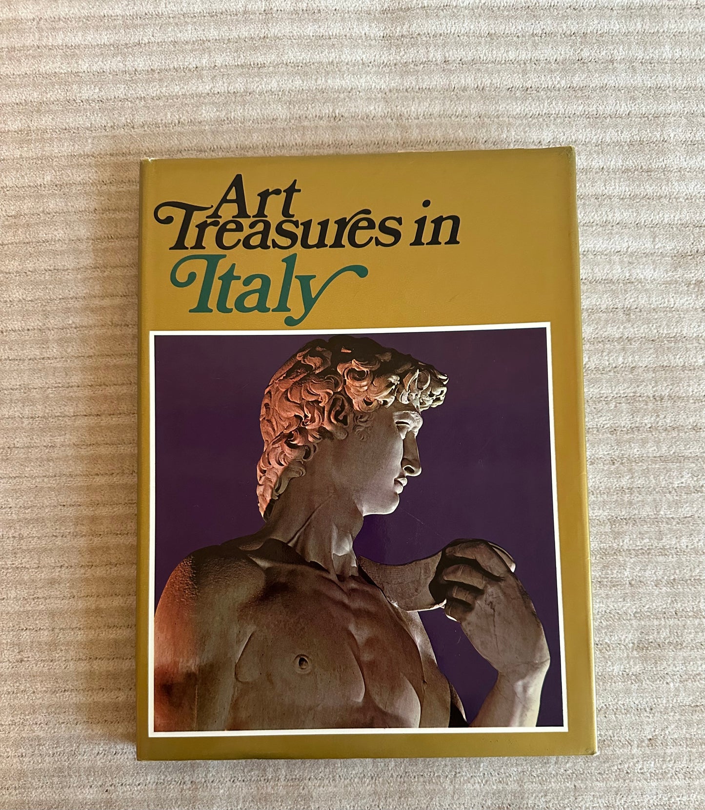 Vintage Italian Coffee Table Book