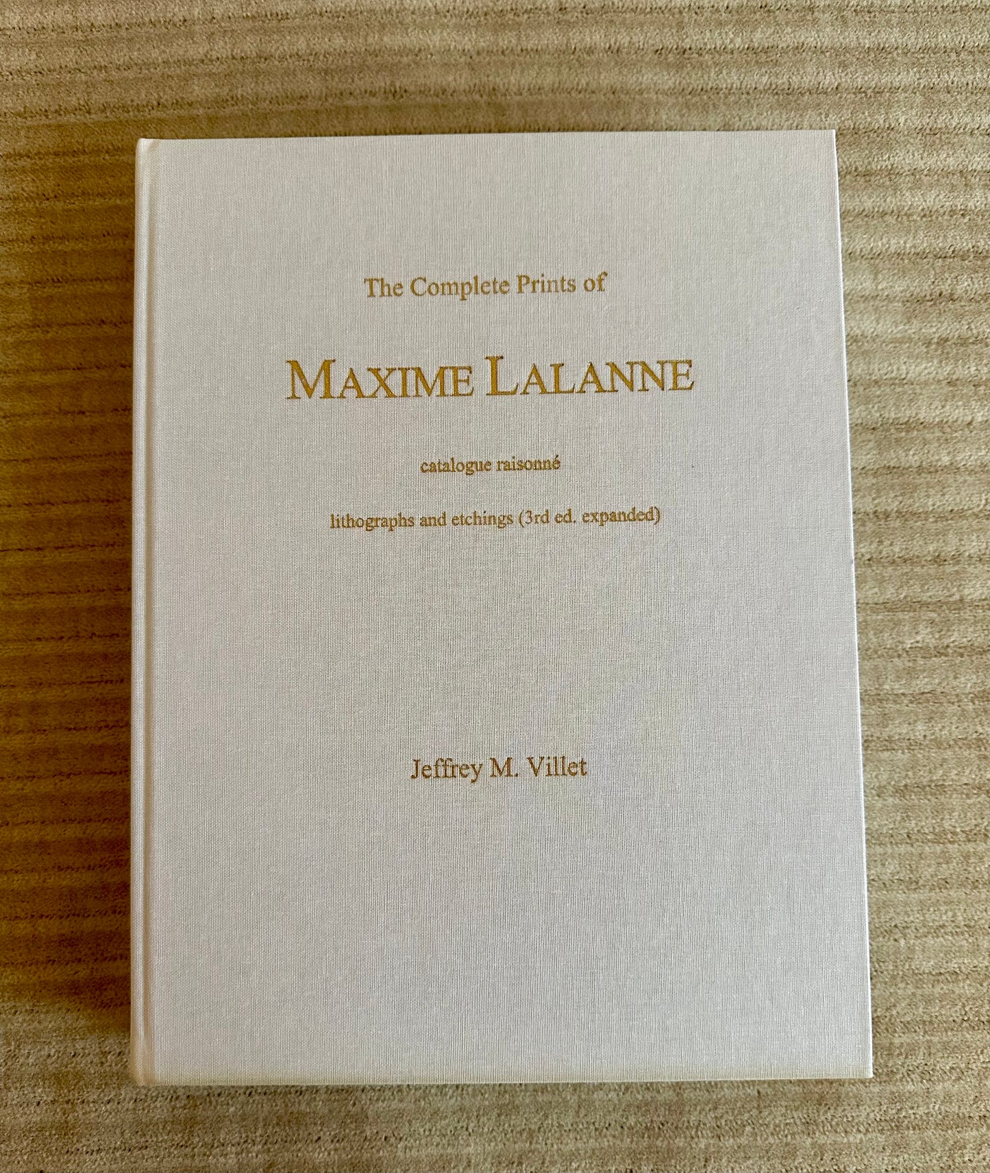 Maxime Lalanne Coffee Table Book