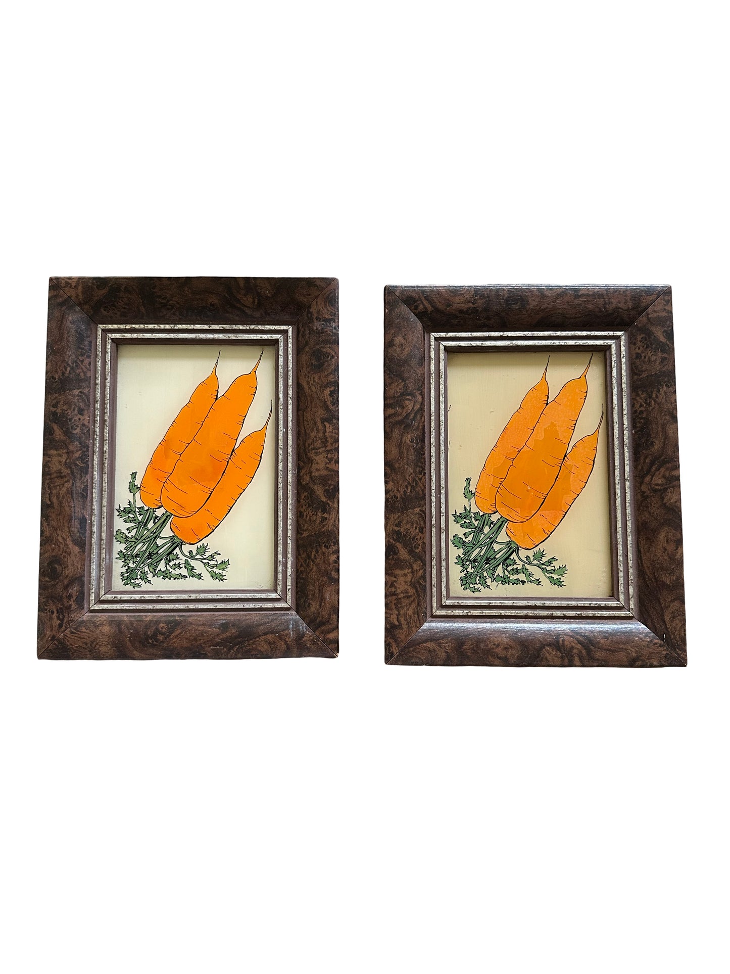 Vintage Hand Painted Carrots