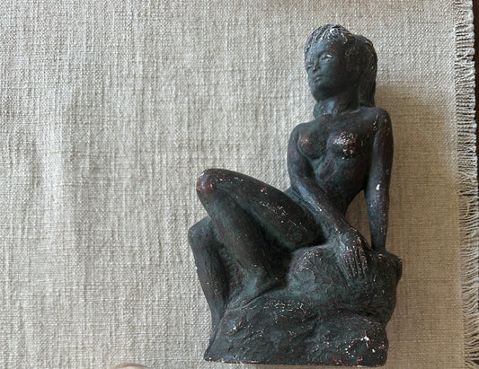 Vintage Woman Sculpture