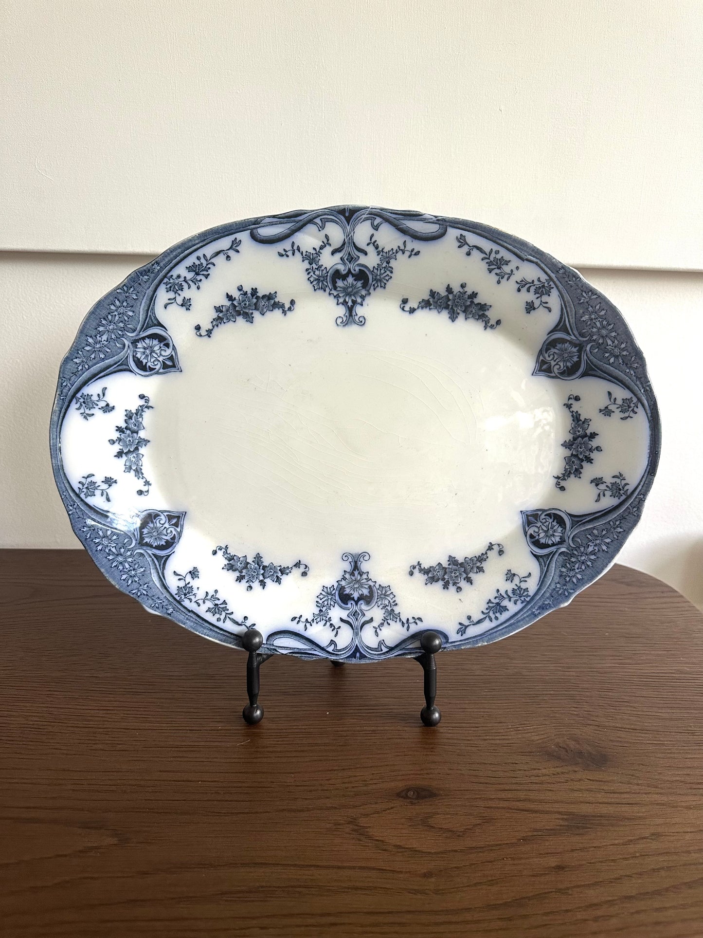 Antique Blue and White Server