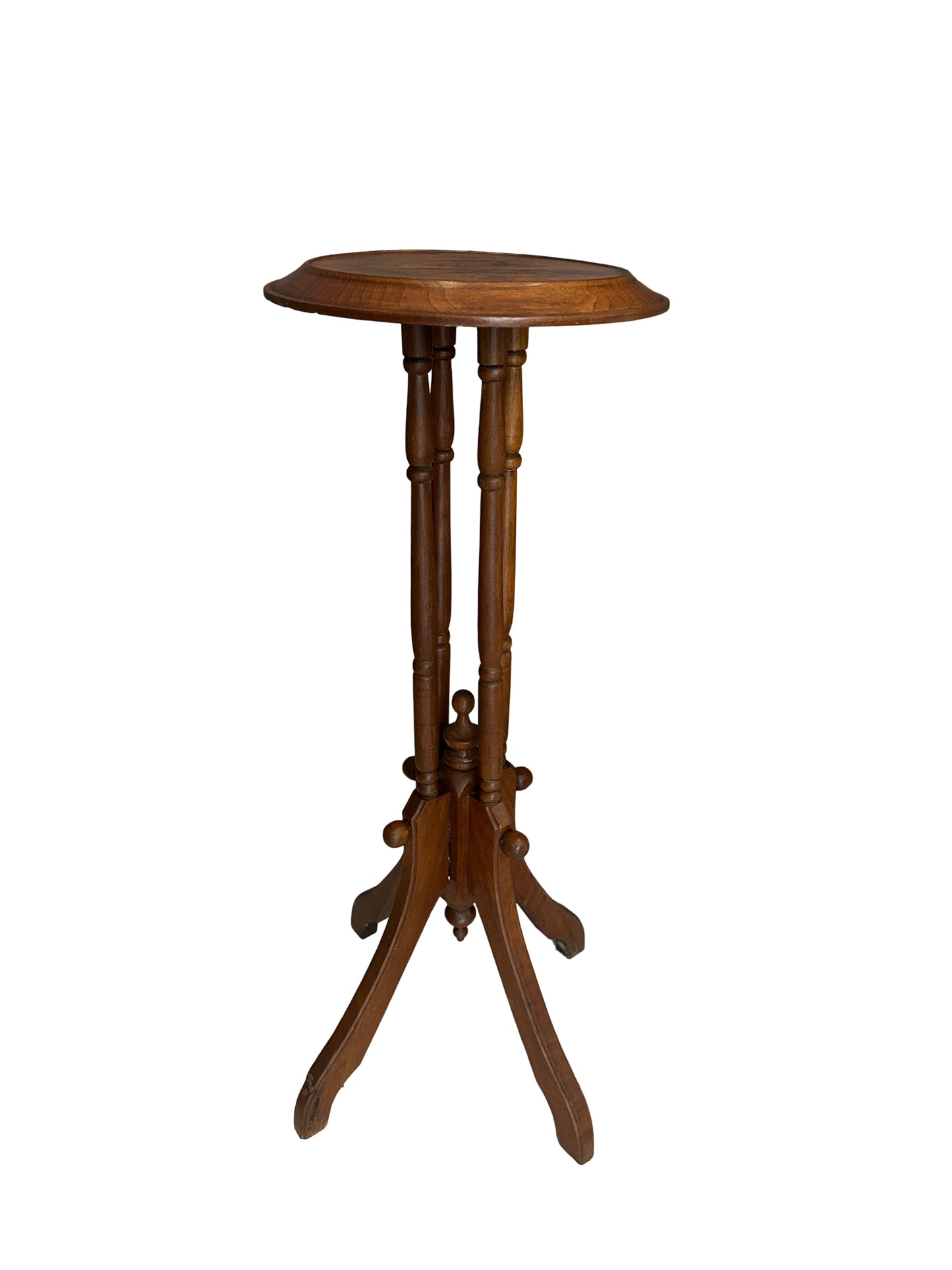 Antique Oak Pedestal