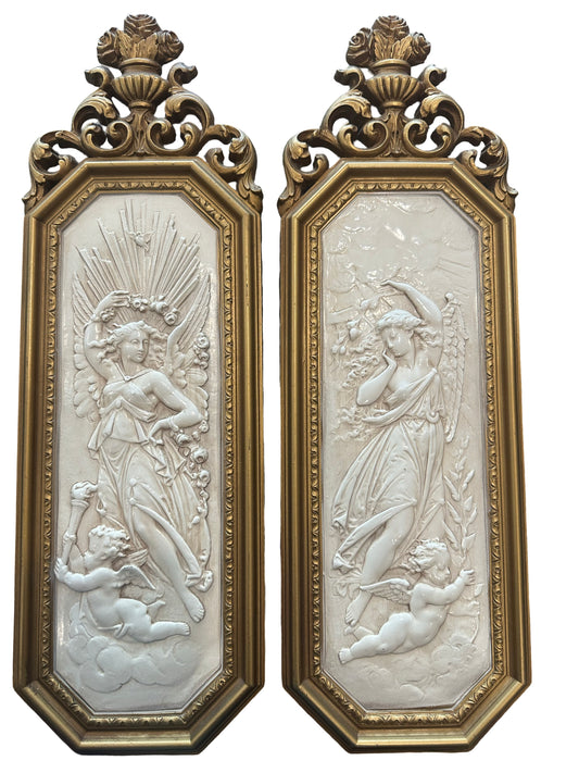 Set of 2 Vintage Reliefs