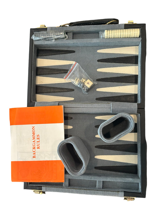 Vintage Corduroy Backgammon- Travel Set