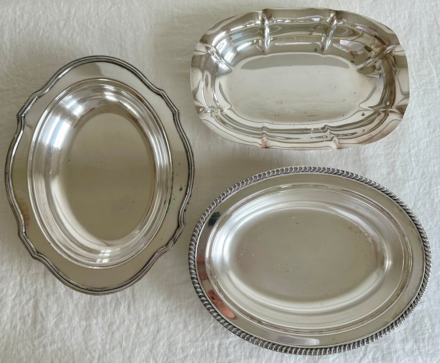 Silver Plate Serving Dish/ Bowl