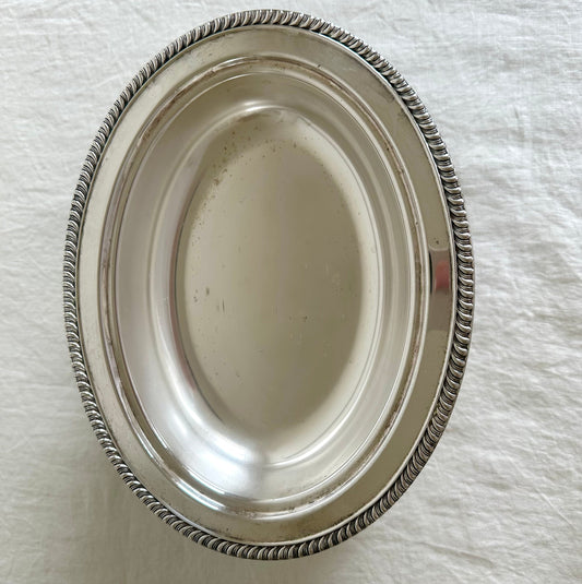 Silver Plate Serving Dish/ Bowl