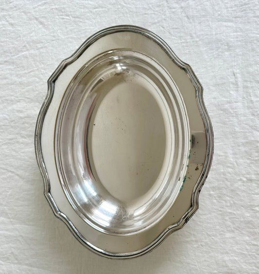 Silver Plate Serving Dish/ Bowl