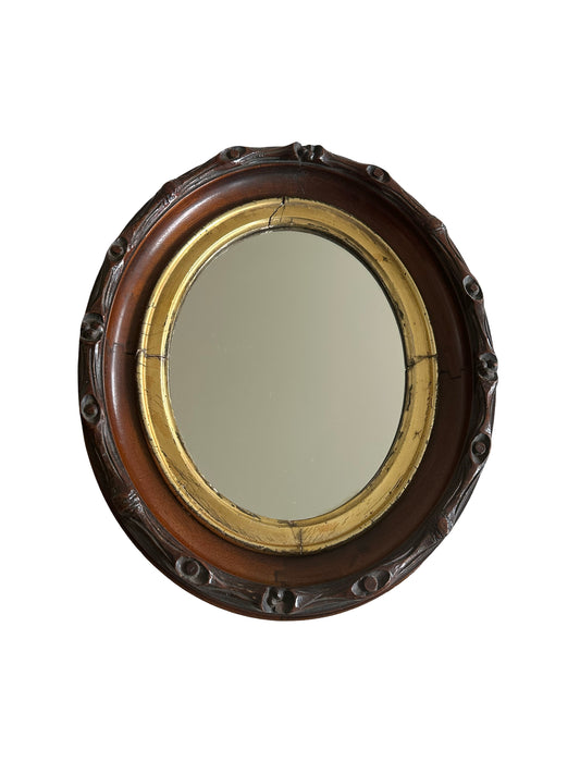 Antique Oval Mirror