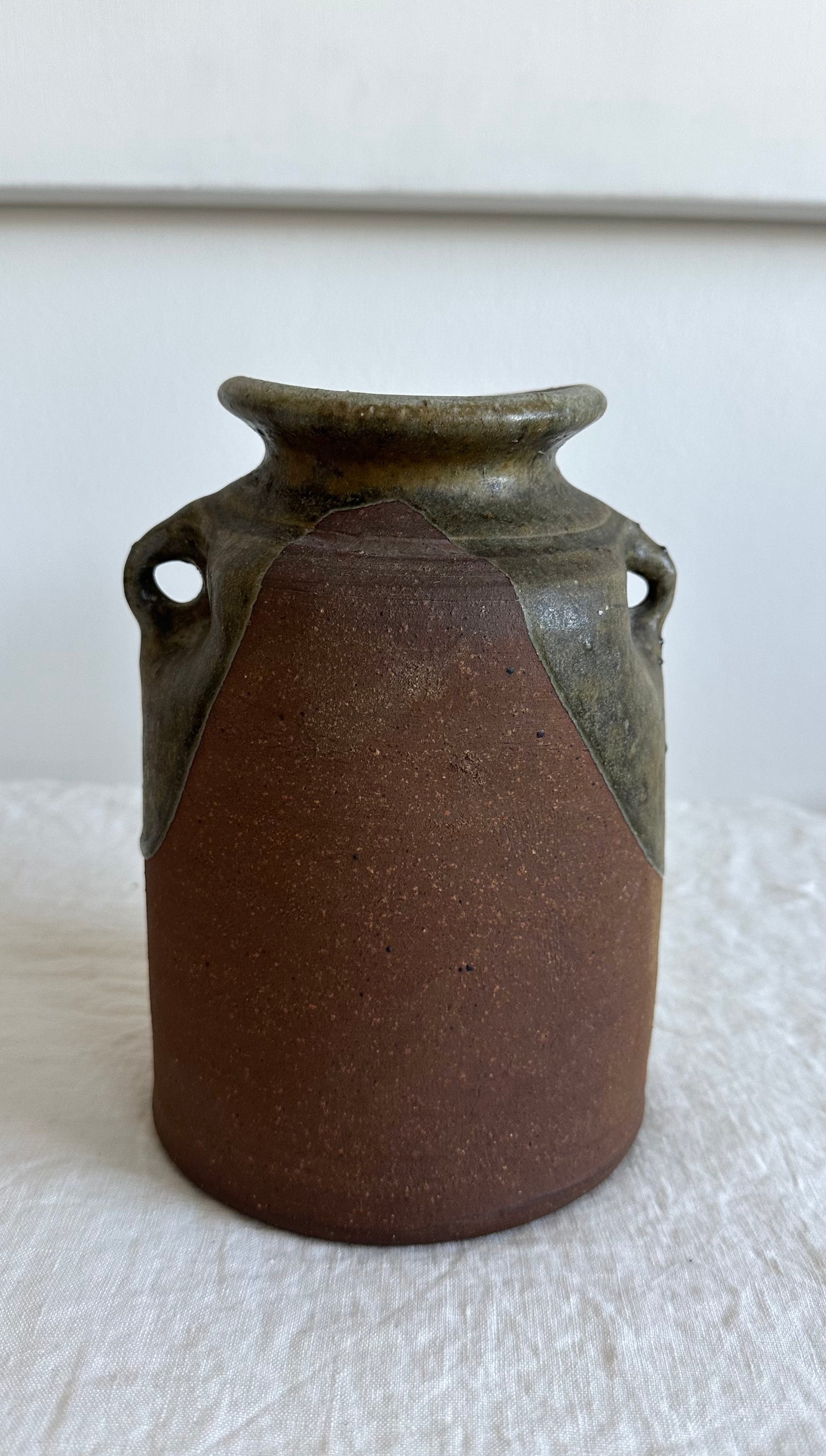 Mid-Century Byron Temple Studio Stoneware Vessel