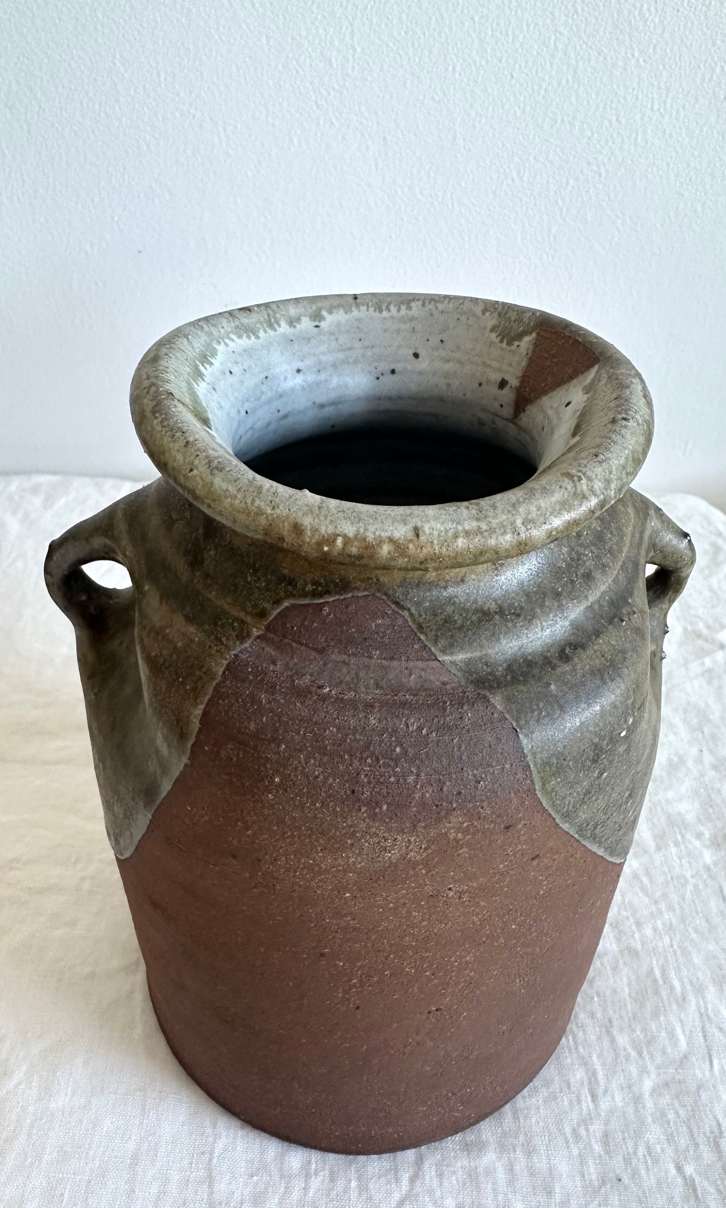 Mid-Century Byron Temple Studio Stoneware Vessel