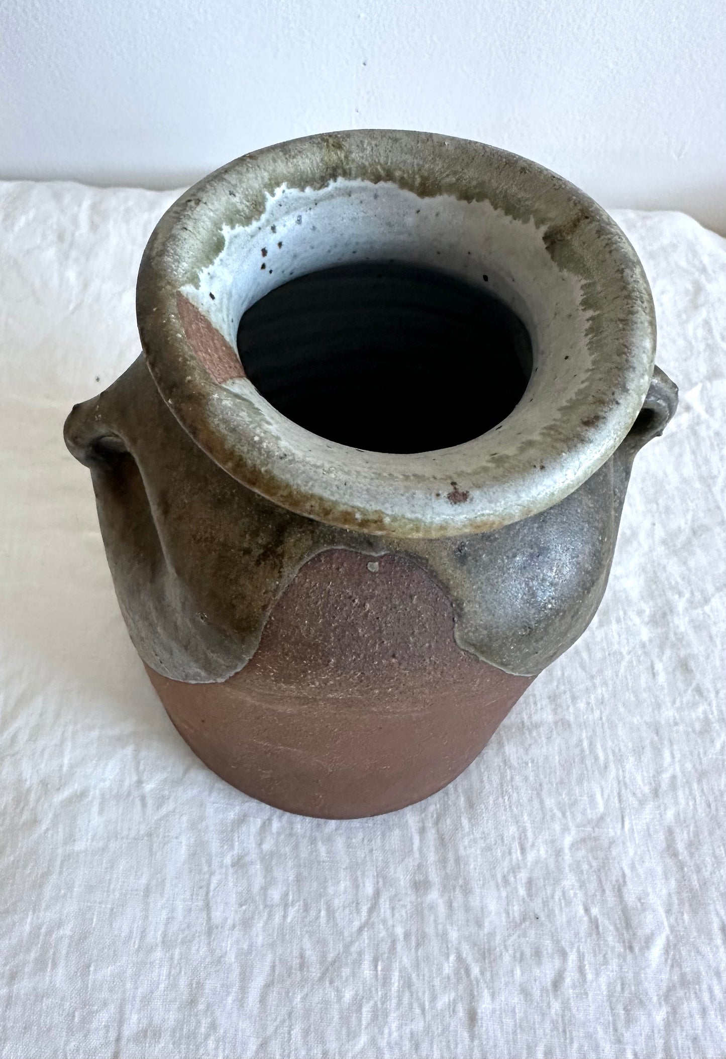 Mid-Century Byron Temple Studio Stoneware Vessel