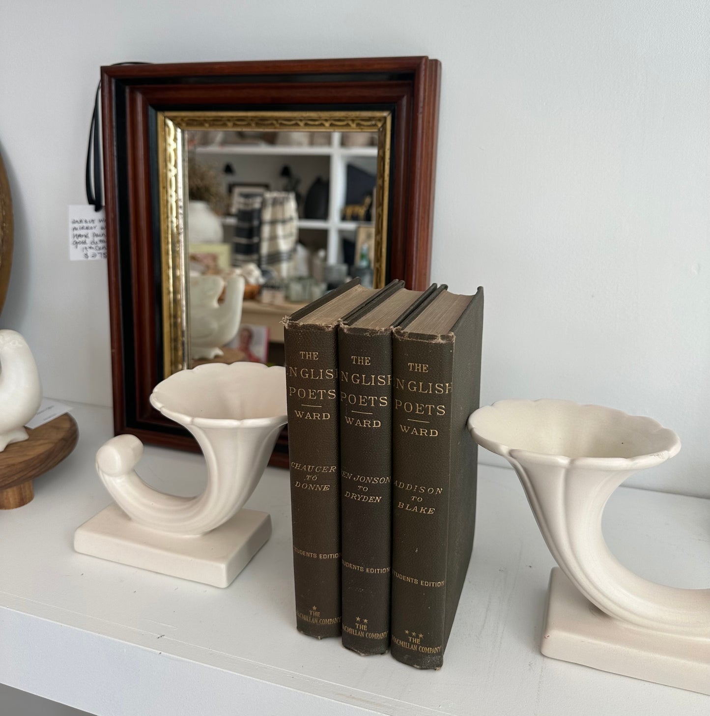 Antique Fisk Cornucopia