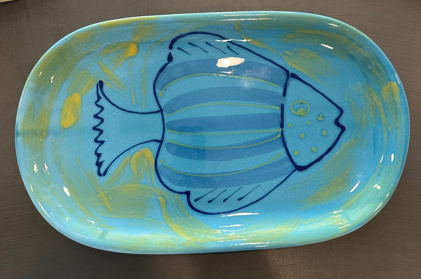 Vintage Fish Plate