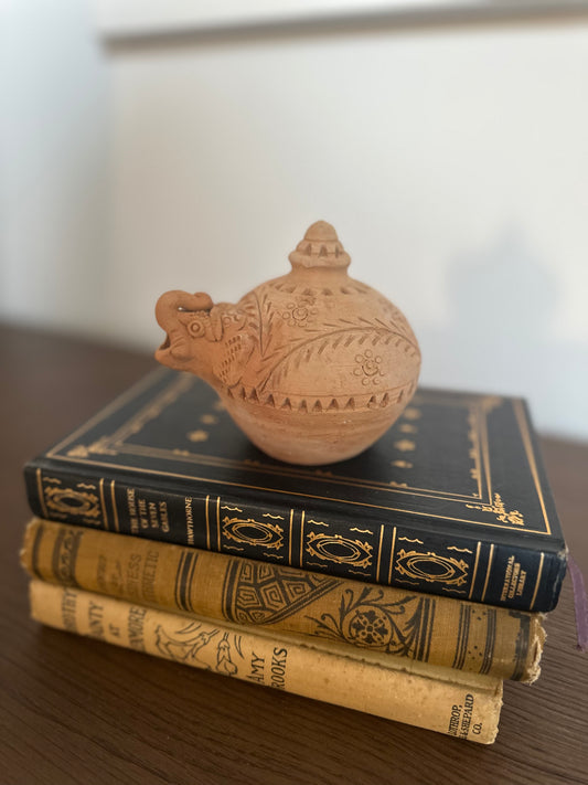 Vintage Terracotta Elephant