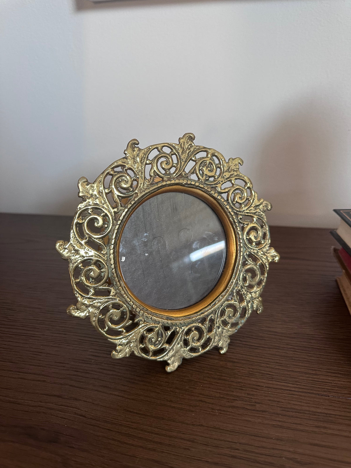 Vintage Brass Picture Frame
