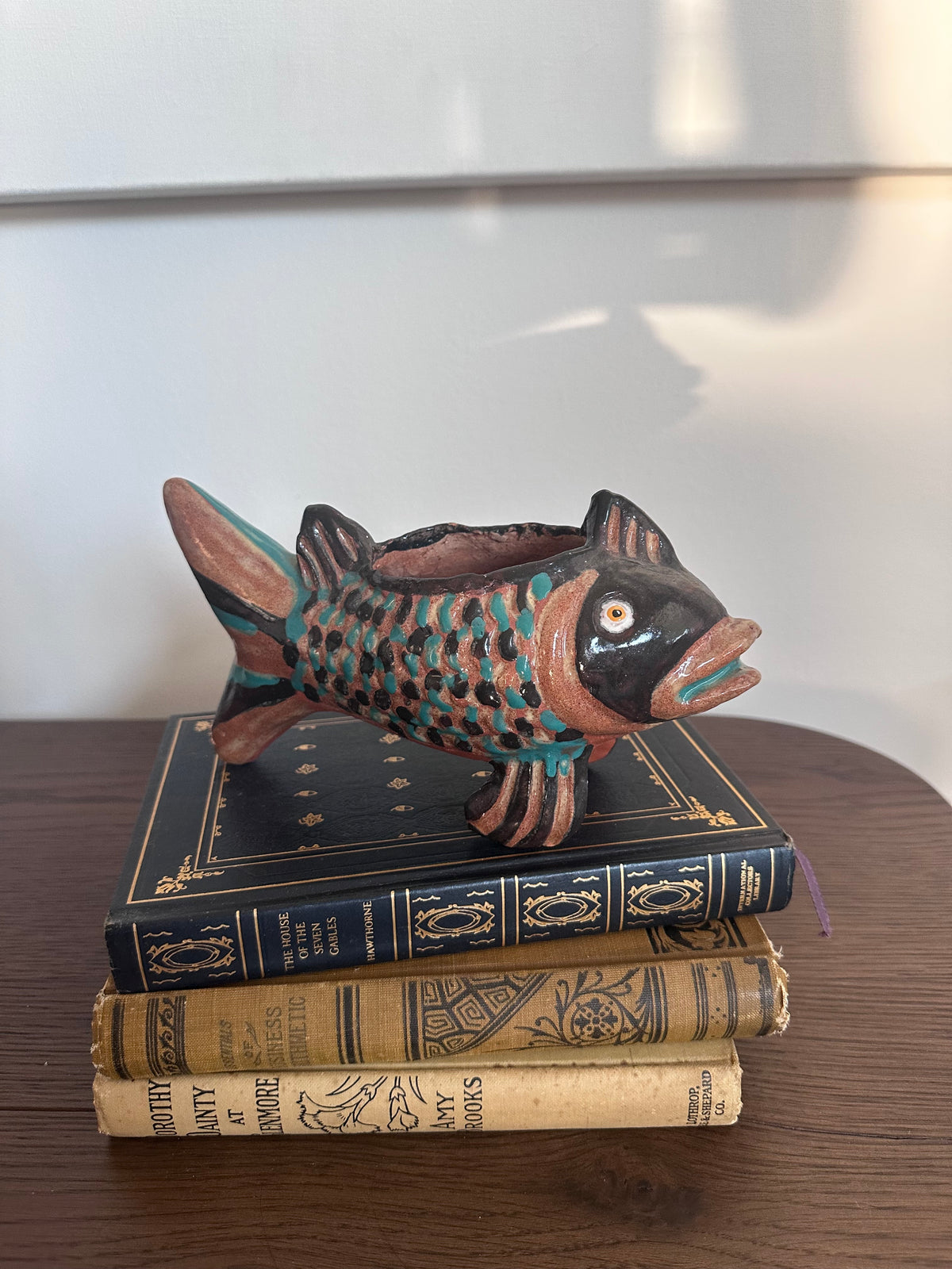 Vintage Terracotta Fish