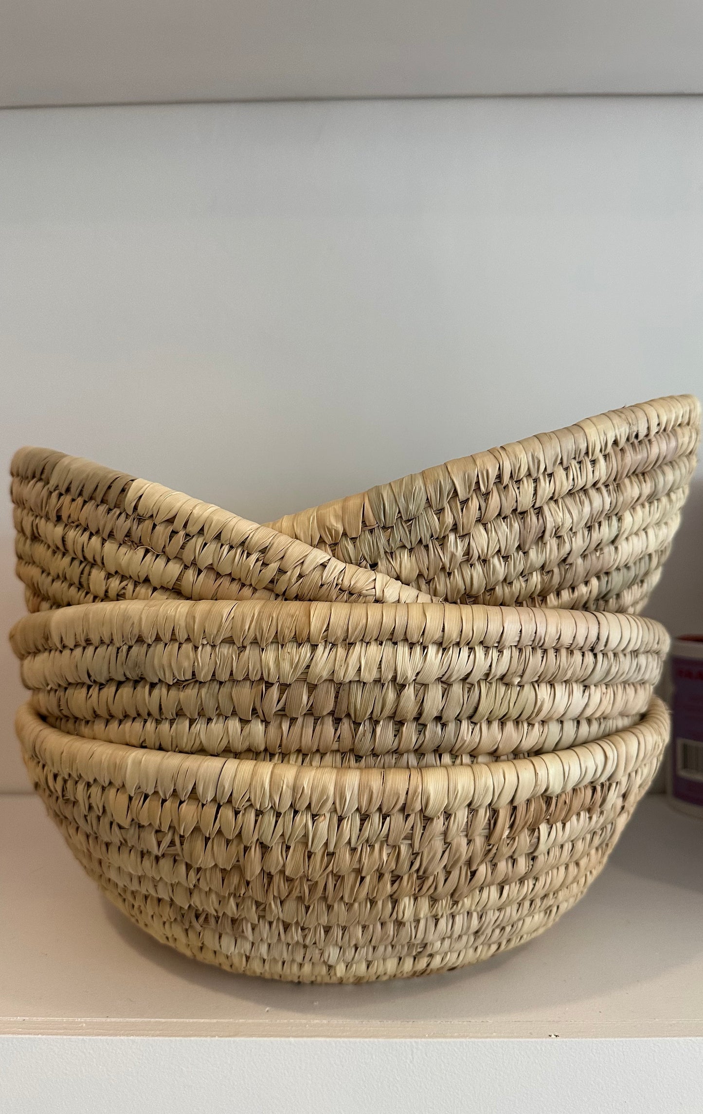 Round Handwoven Basket