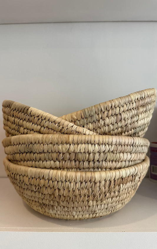 Round Handwoven Basket