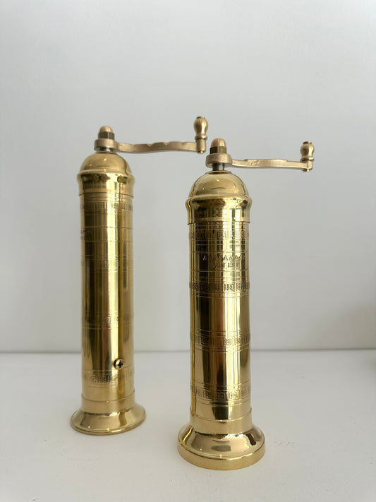 Brass Pepper Mill