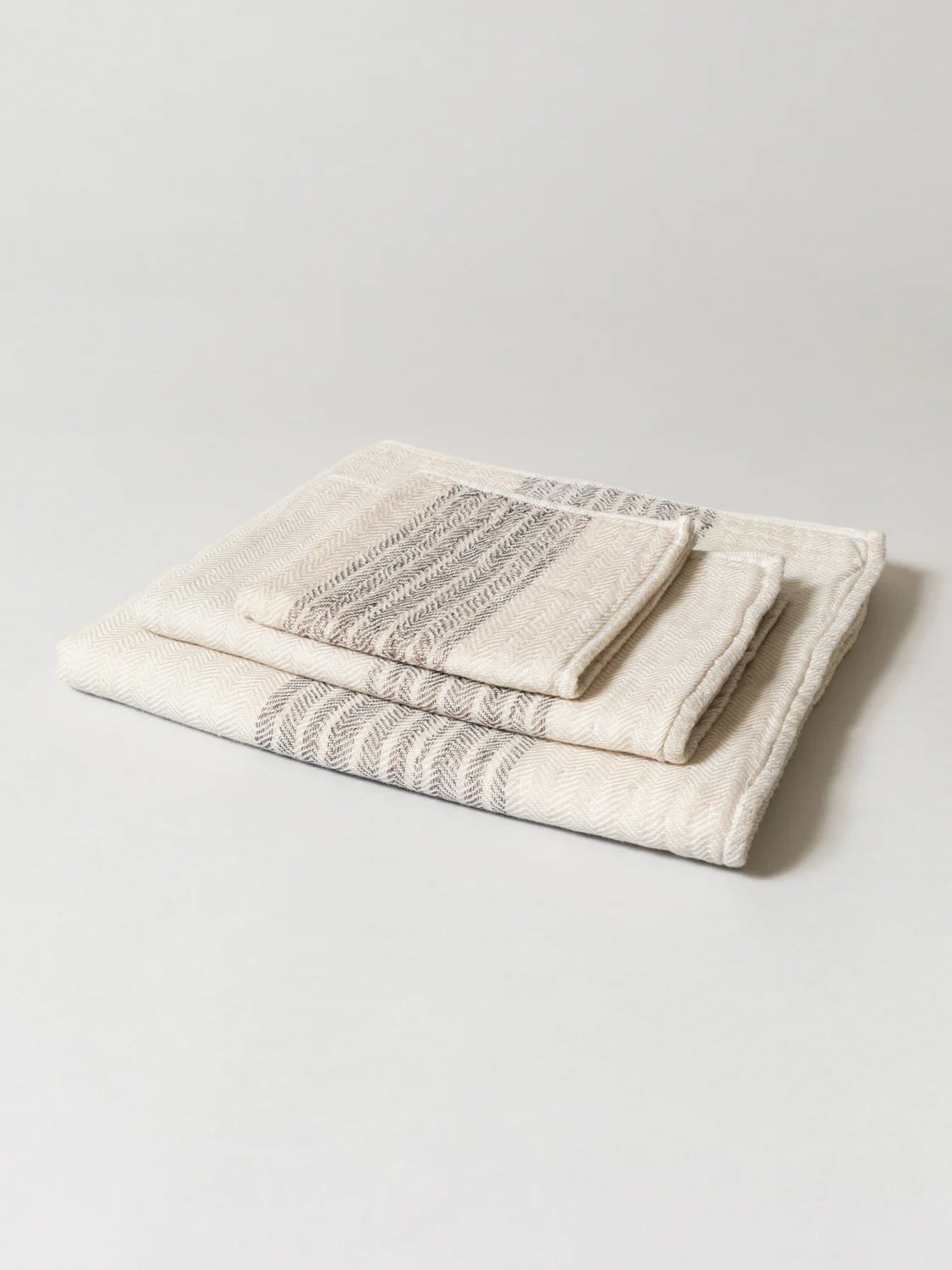 Japanese Organic Cotton Gauze Hand Towel- Tan