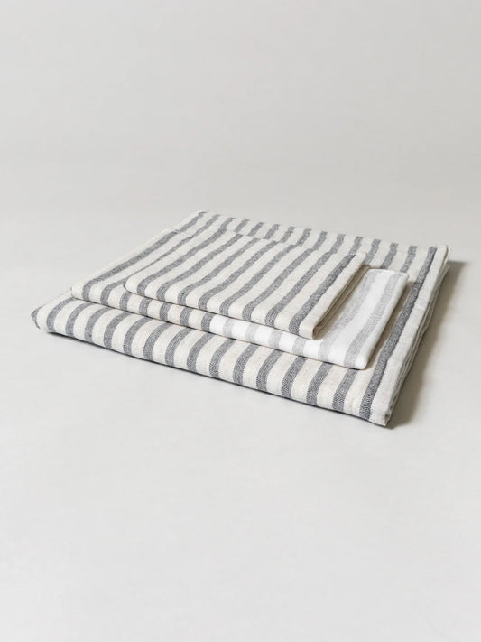 Japanese Terry Hand Towel- Stripe