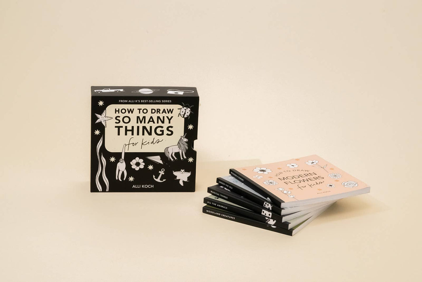 How to Draw So Many Things: Set of 5 Books for Kids