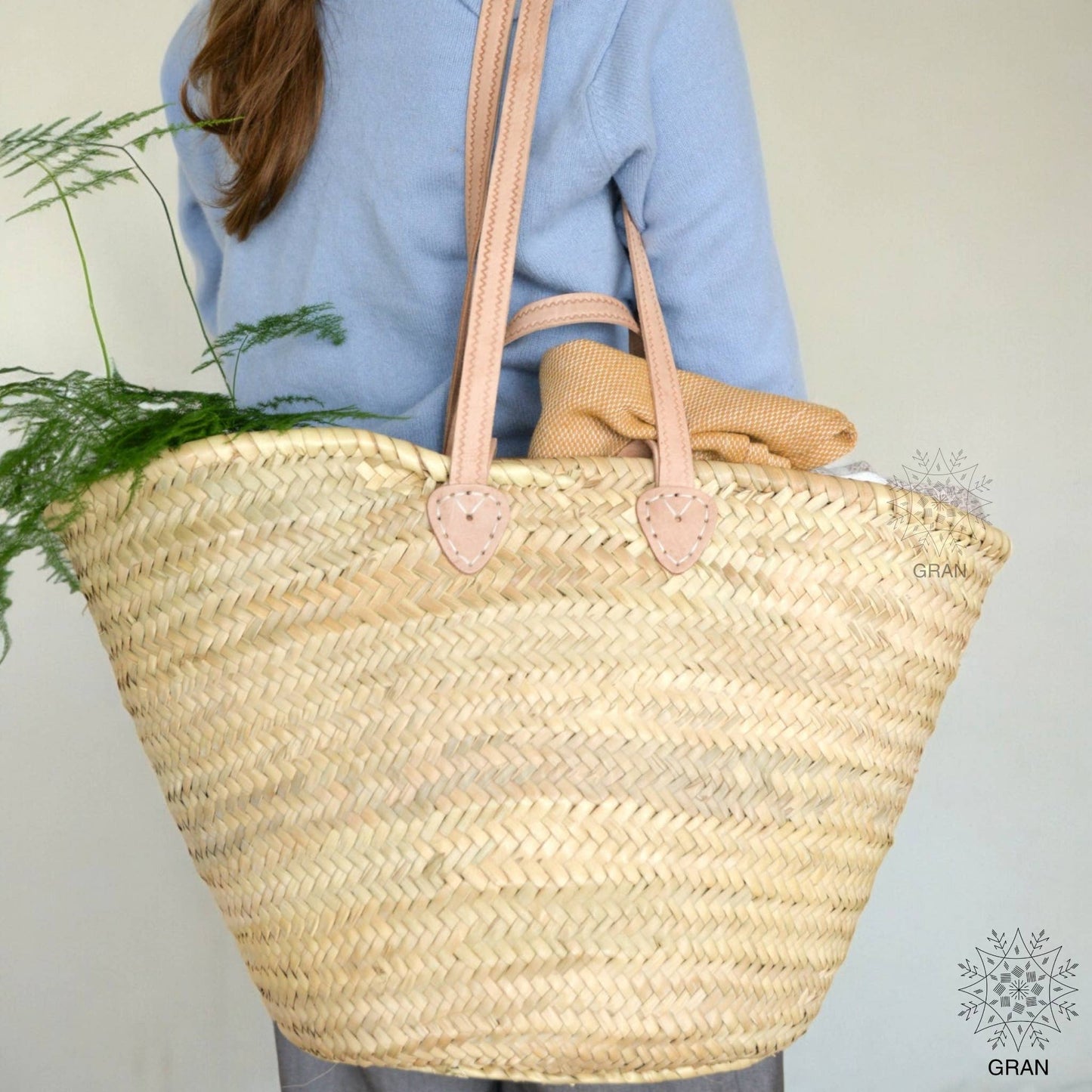 French Market Tote- Double Handle