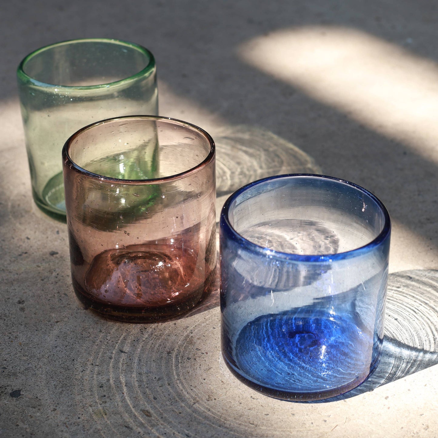 Hand Blown Wine or Cocktail Glass Tumbler