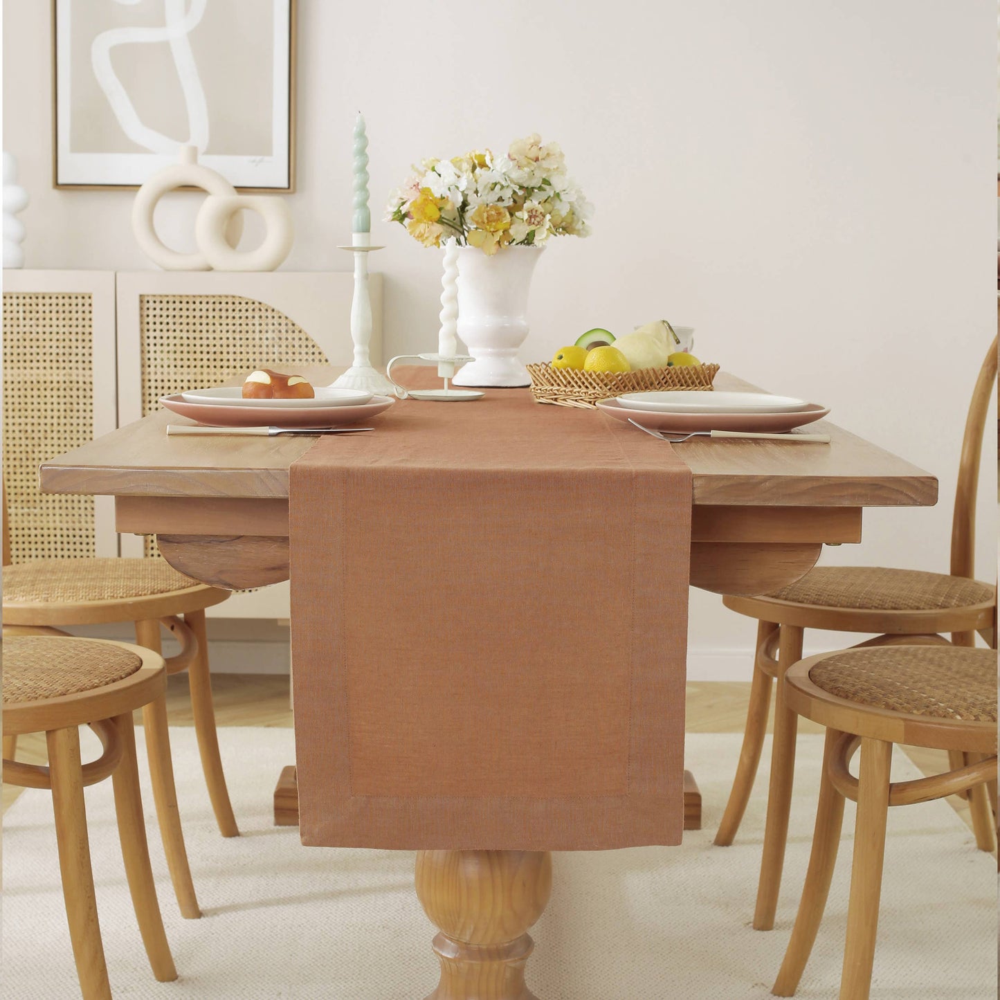 Pure French Linen Table Runner