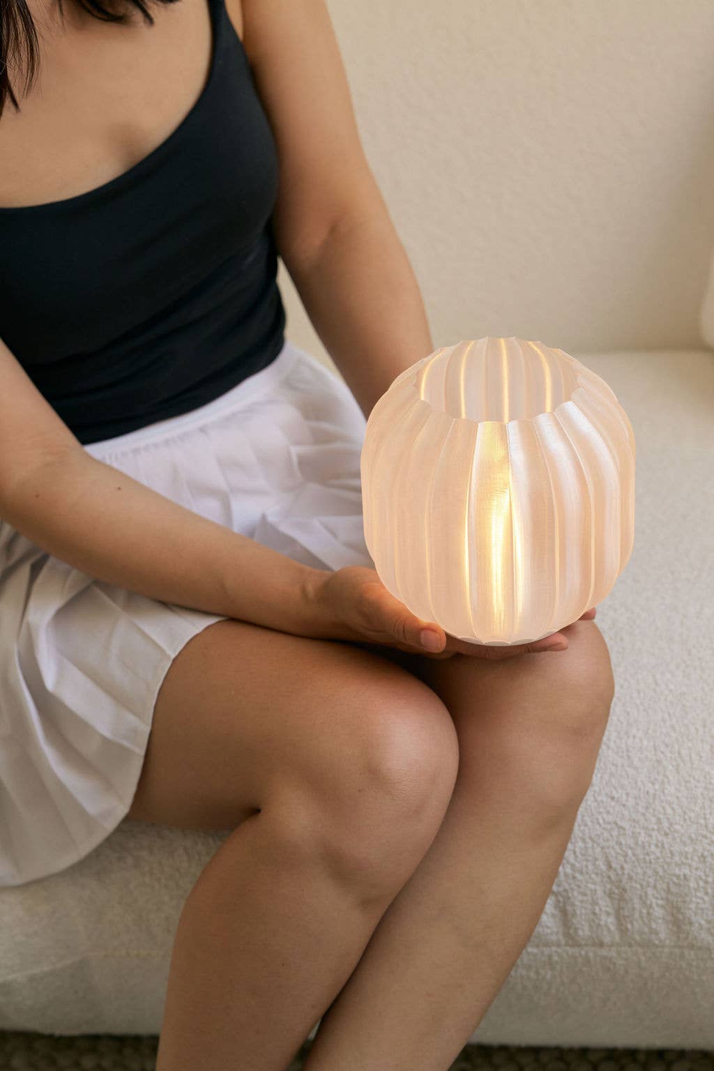 Mini Lantern Portable Lamp, Wireless and Rechargeable