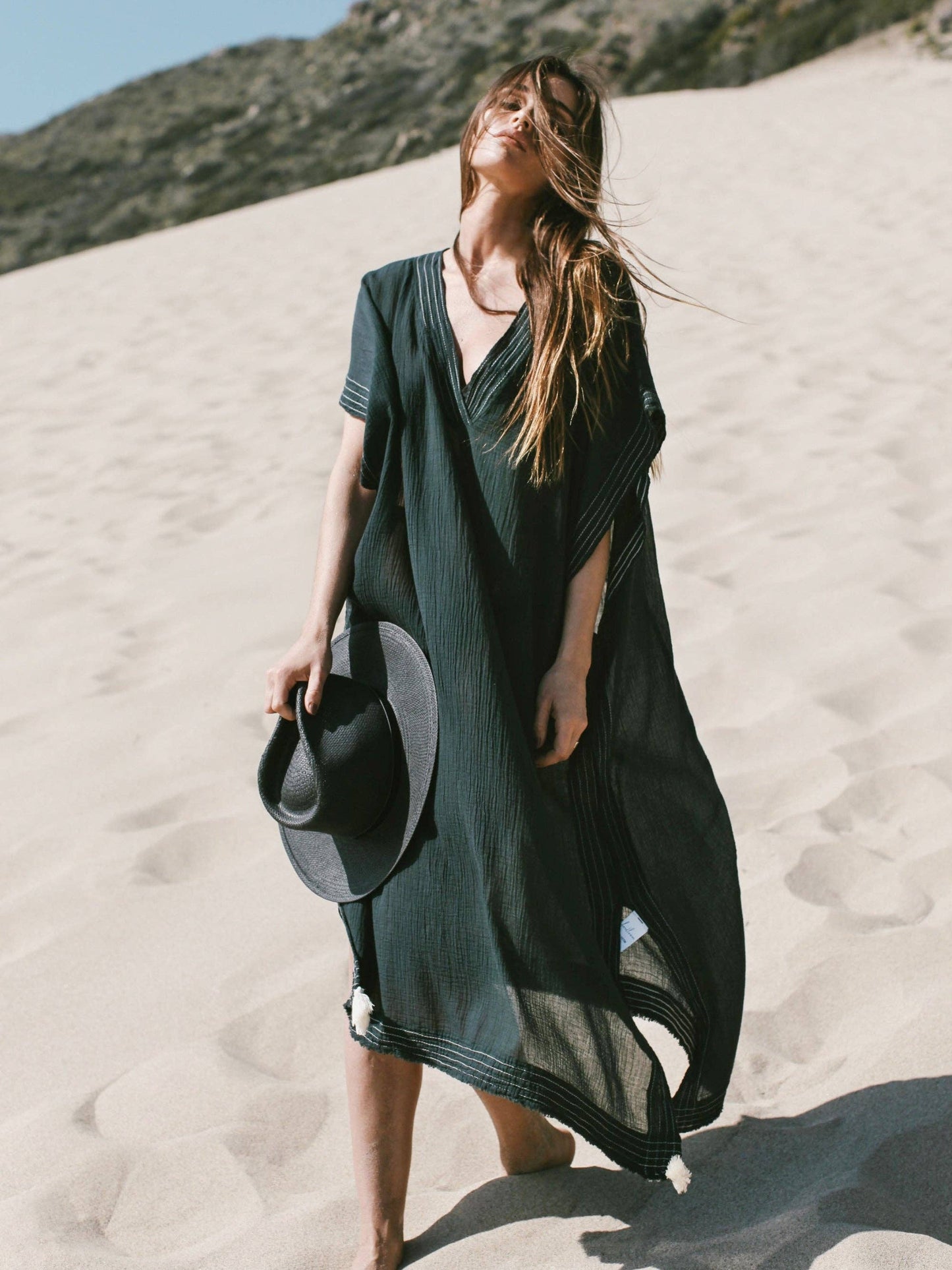 Ela Kaftan - Black
