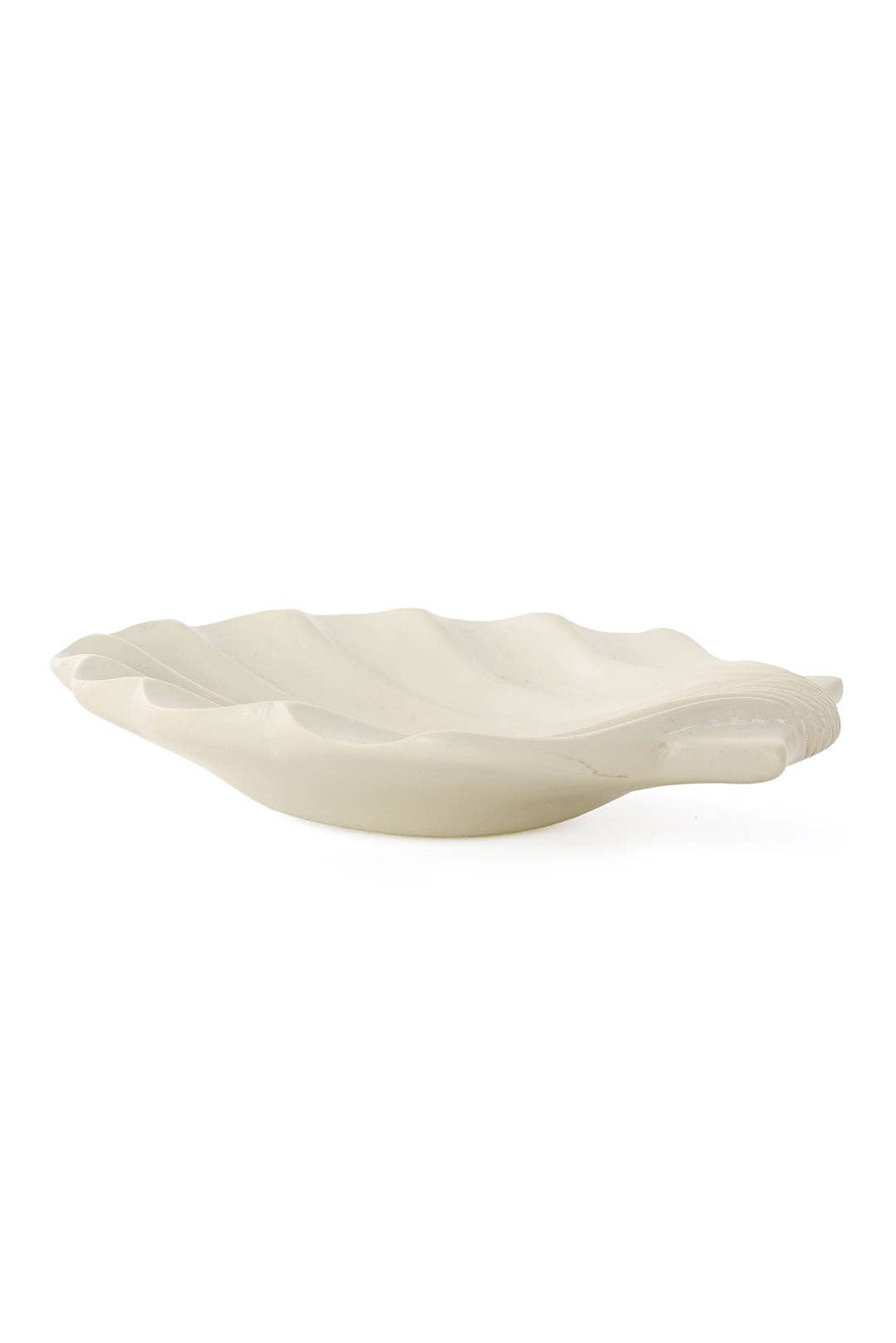 Natural Soapstone Scallop Shell Dish
