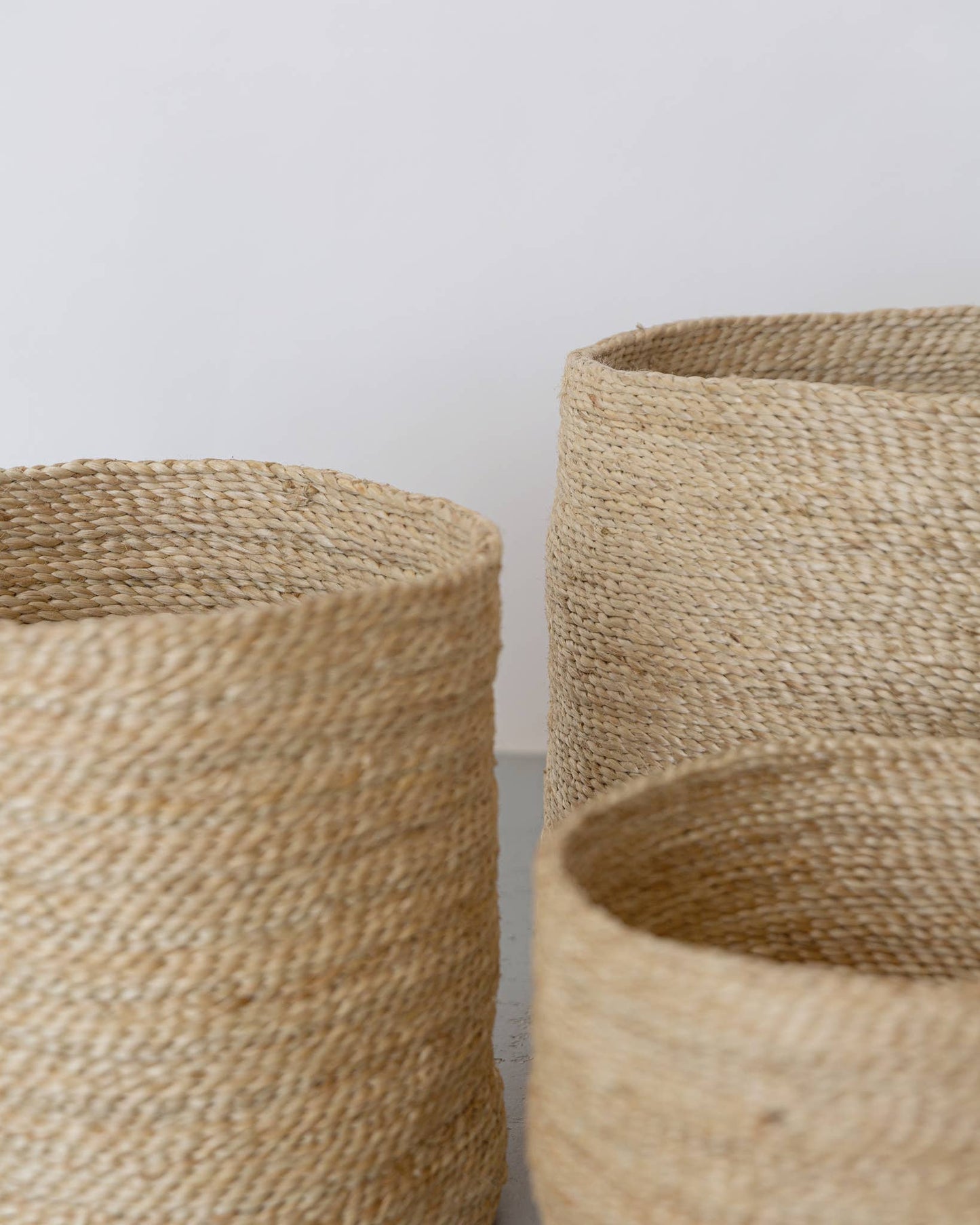Large Floor Jute Basket