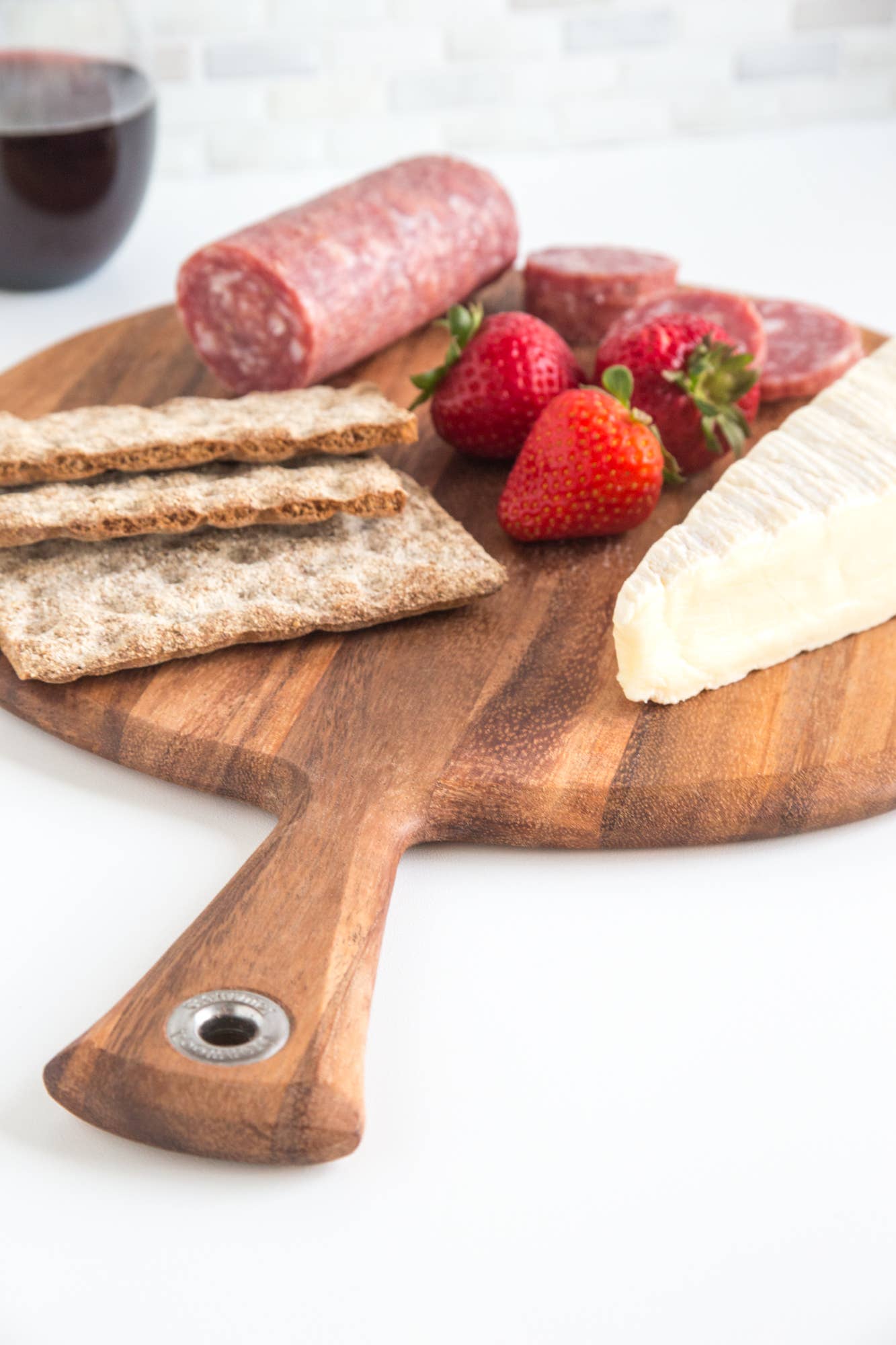 16" Acacia Wood Serving Board