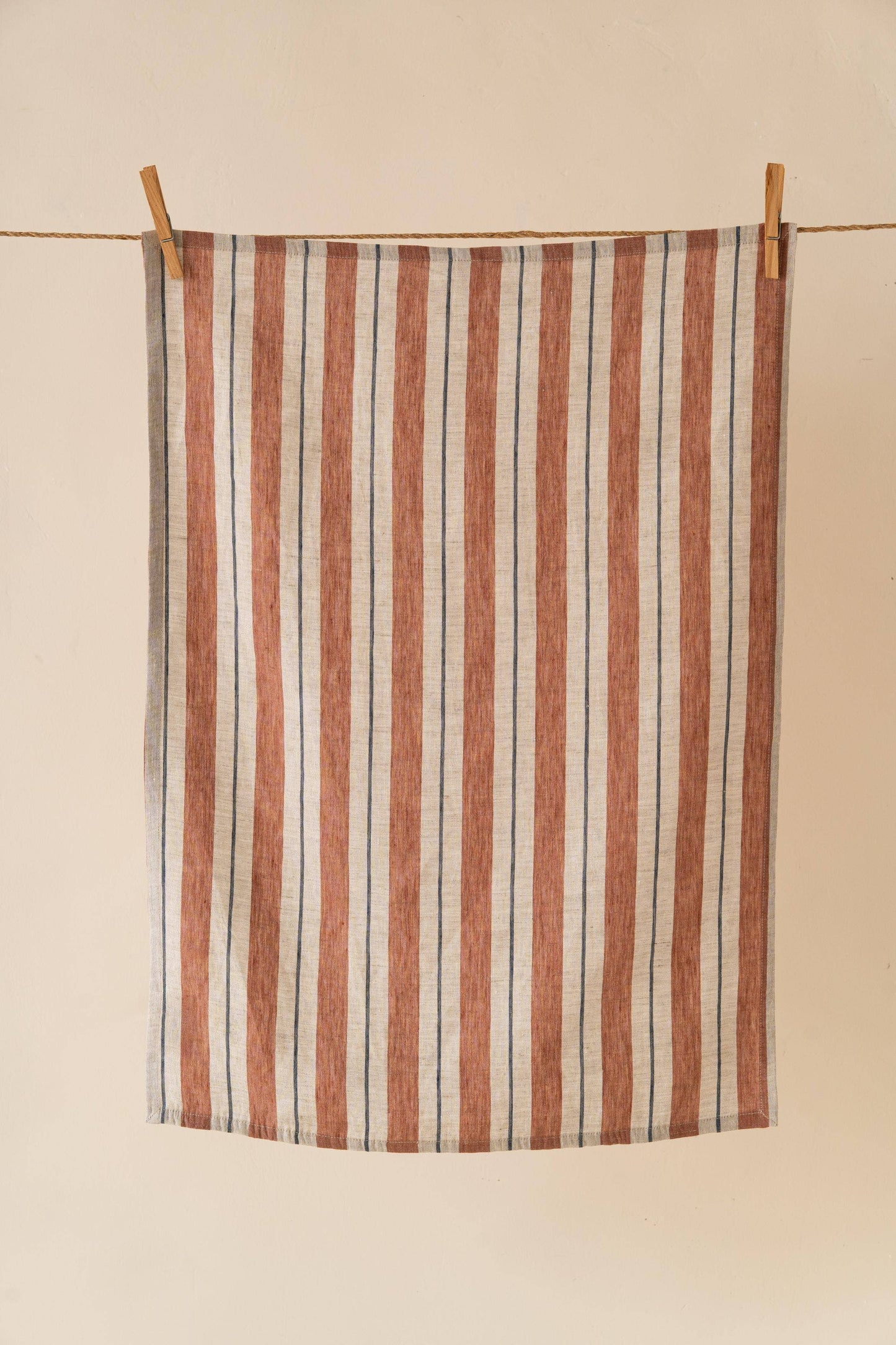 Striped Segue Linen Kitchen Towel