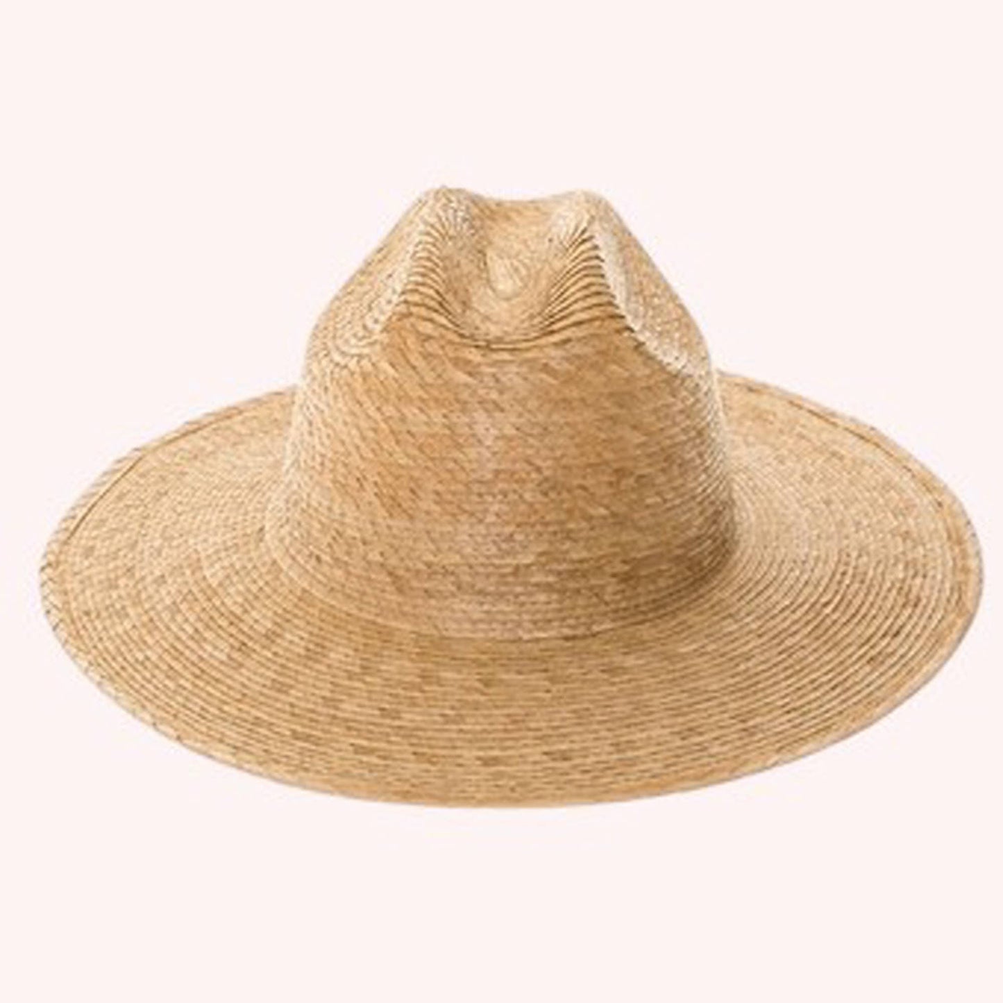 Palm Leaf Western Hat w/ Flat Brim – UPF 50+