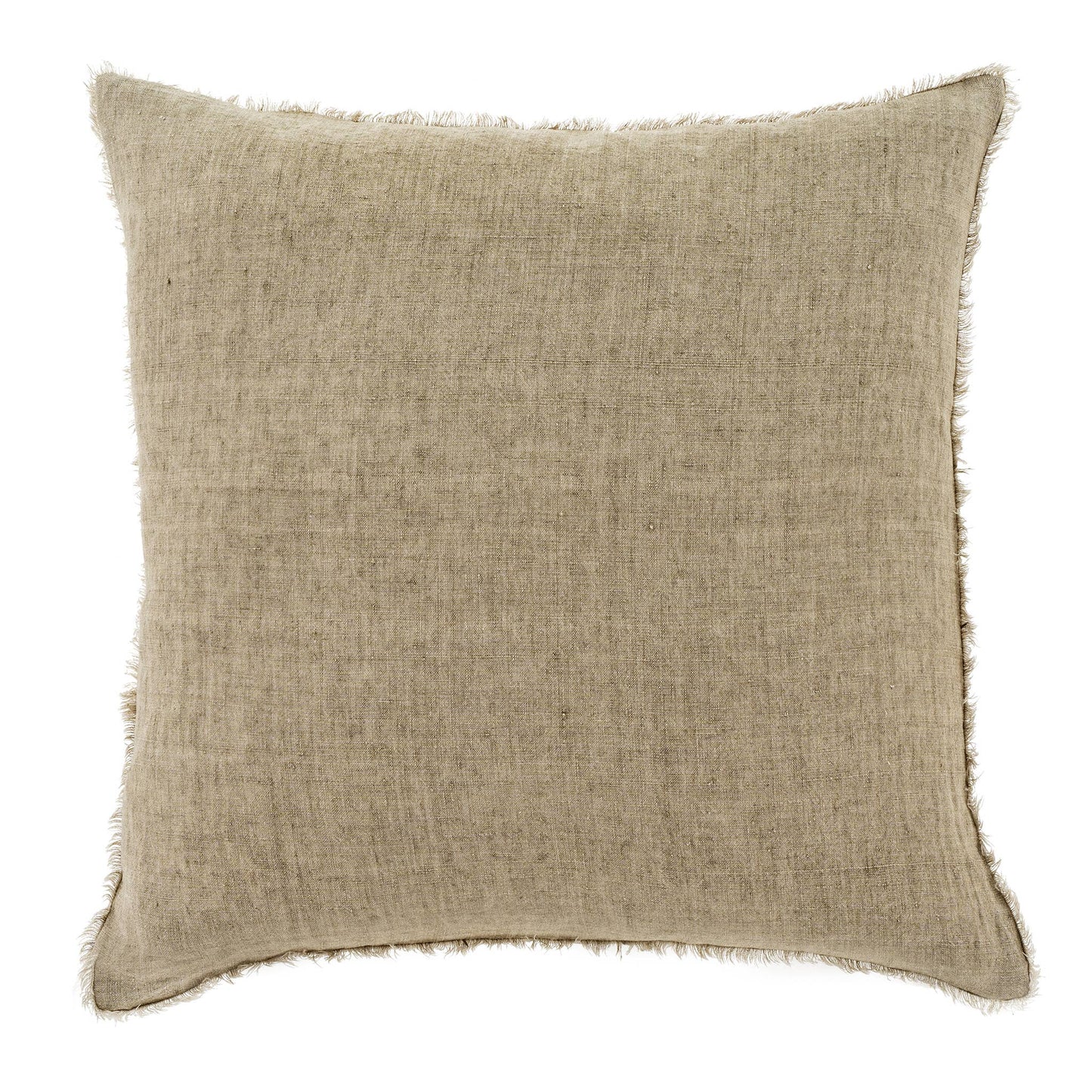 Lina Linen Pillow Almond- 24"