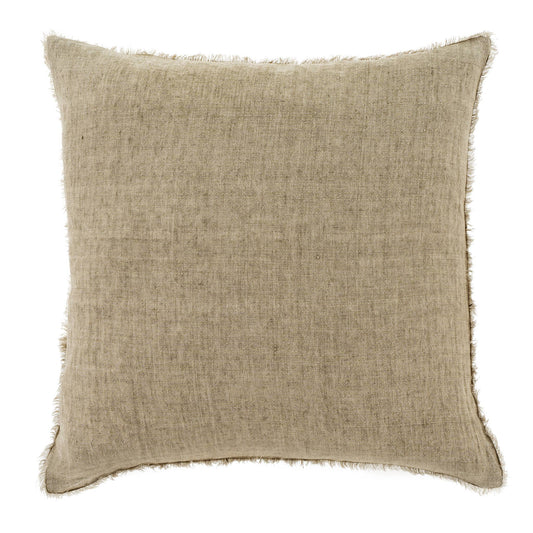 Lina Linen Pillow Almond- 24"