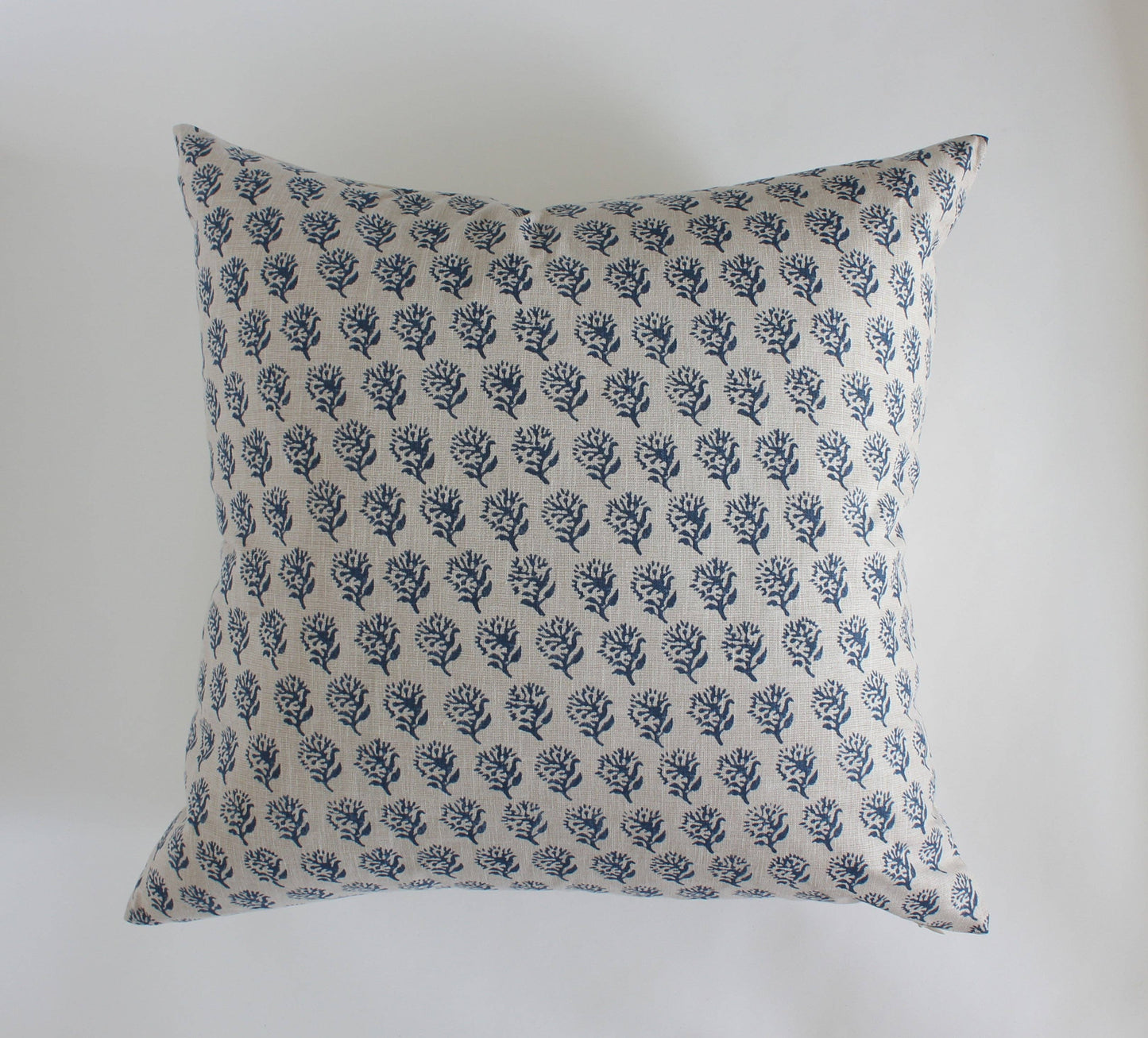 Indigo Floral Pillow