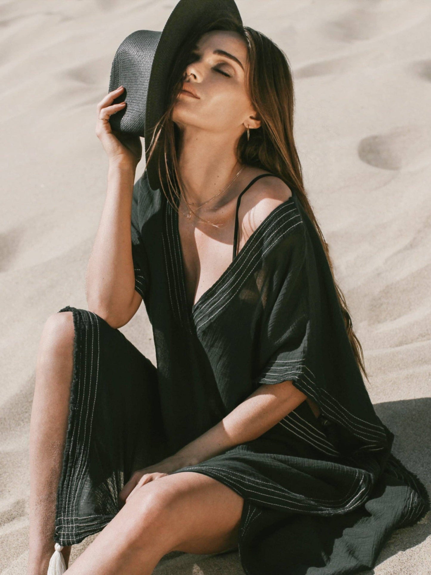 Ela Kaftan - Black