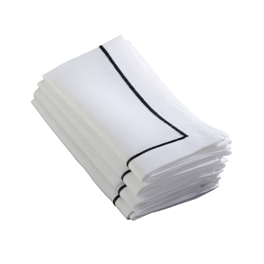 Embroidered Dinner Napkin- Set of 4