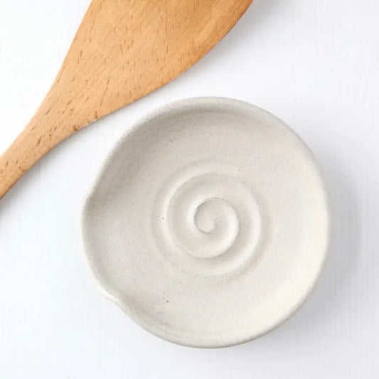 Handmade Pottery Spoon Rest
