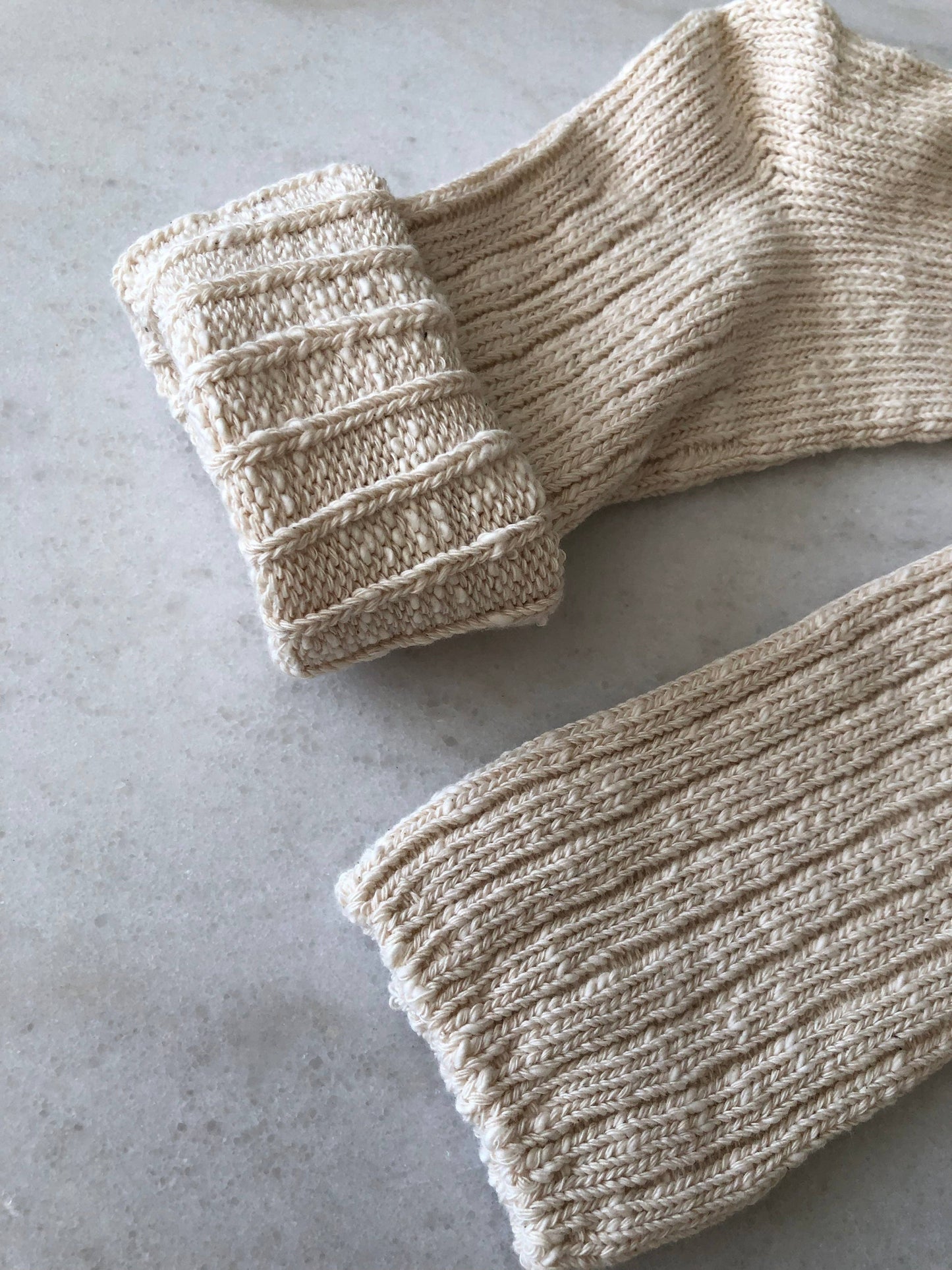 Organic Cotton Slub Socks