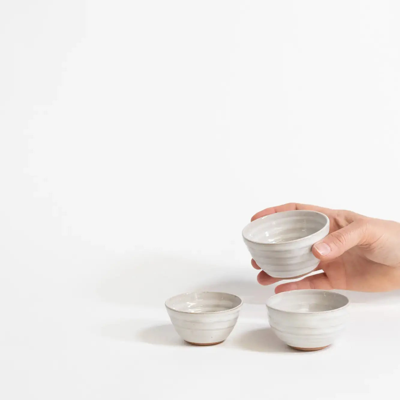 Handmade Ceramic Mini Bowl- Off White